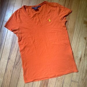Ralph Lauren Sport Vibrant Orange Tee